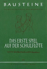Das erste Spiel auf der Schulflöte