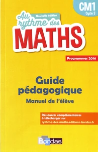 Mathématiques CM1 Cycle 3 Au rythme des maths
