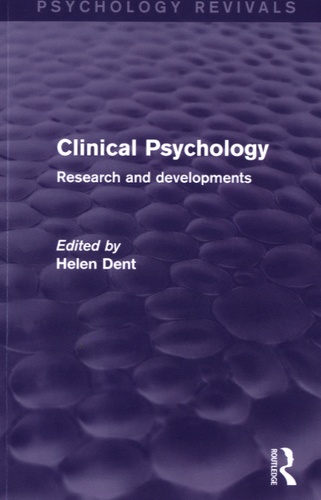 Helen Dent - Clinical Psychology - Research and Developments.