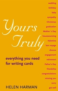 Helen Harman - Yours Truly - Everything you need for writing cards.