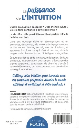 La puissance de l'intuition. Ecouter sa petite voix intérieure pour vivre mieux