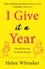 I Give It A Year. A moving and emotional story about love and second chances...