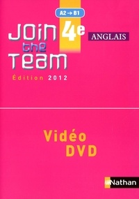 Hélène Adrian - Anglais 4e Join the Team A2-B1. 1 DVD