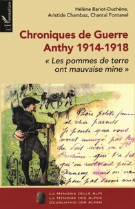 Chroniques de guerre Anthy 1914-1918