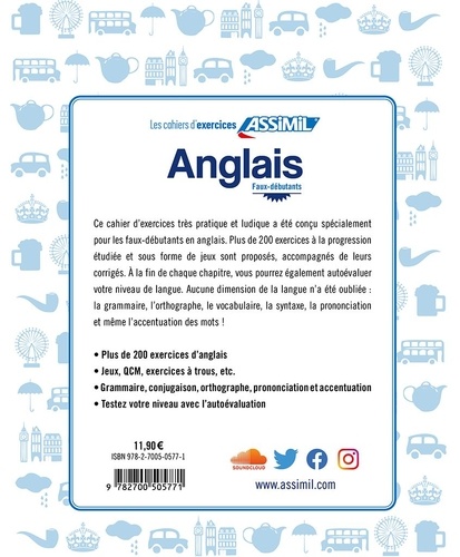 Anglais. Faux-débutants