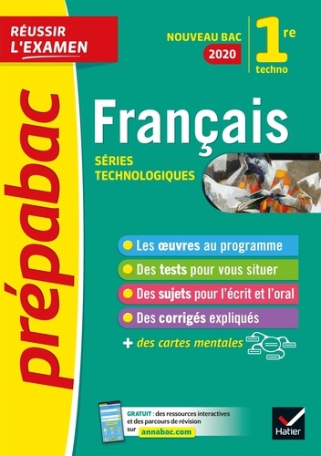 Français 1re techno  Edition 2020