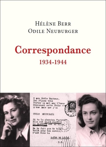 Correspondance. 1934-1944