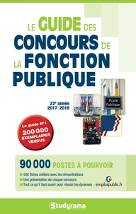 Le guide des concours de la fonction publique