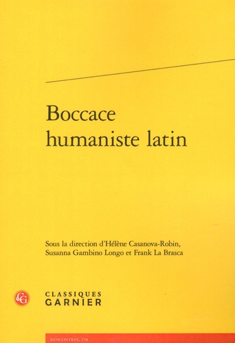 Boccace humaniste latin