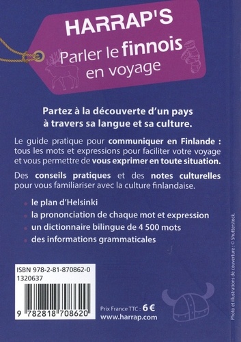 Parler le finnois en voyage  avec 1 Plan détachable