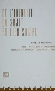 DE L'IDENTITE DU SUJET AU LIEN SOCIAL. L'étude des processus identitaires