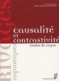 Hélène Chuquet et Michel Paillard - Causalité et contrastivité - Etudes de corpus.