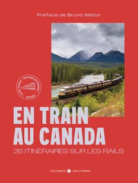En train au Canada