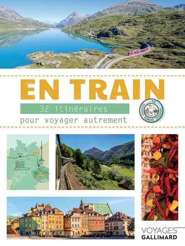 Couverture de En train : 32 itinéraires pour voyager autrement