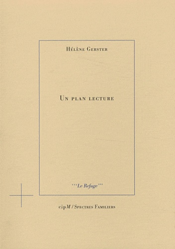 Hélène Gerster - Un plan lecture.