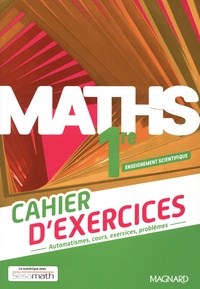 Livres gratuits à télécharger sur ipod Maths 1re Enseignement scientifique  - Cahier d'exercices