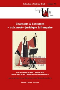 Hélène Hoepffner et Mathieu Touzeil-Divina - Chansons & costumes "à la mode" juridique & française.
