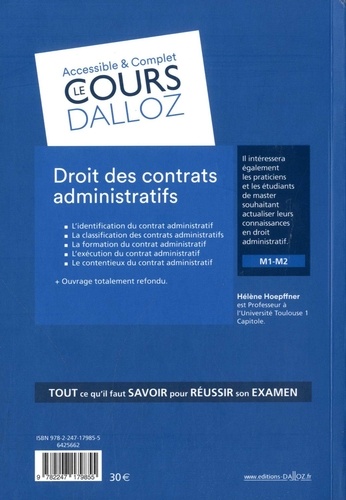 Droit des contrats administratifs 2e édition