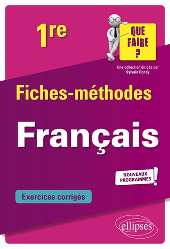 Français 1re  Edition 2019