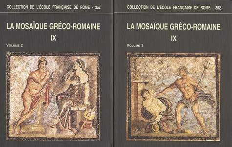 Hélène Morlier - La mosaïque gréco-romaine 2 volumes - Tome 9.