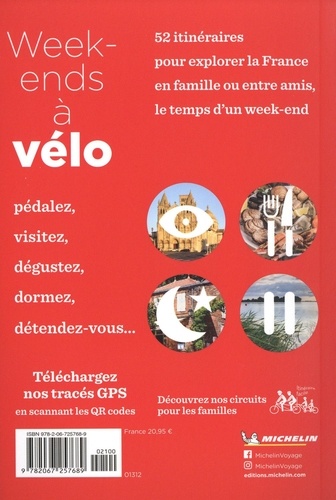 Week-ends à vélo. 52 itinéraires en France