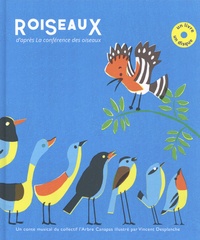 Hélène Péronnet et Sylvain Nallet - Roiseaux - D'après La conférence des oiseaux. 1 CD audio