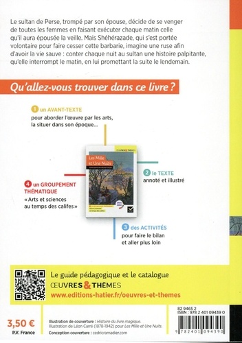 Les Mille et Une Nuits. Groupement thématique Arts et sciences au temps des califes