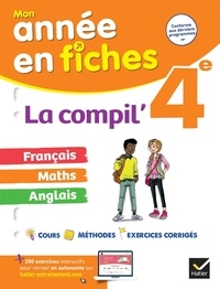 Hélène Ricard et Matthieu Verrier - La Compil' 4e - Français, maths, anglais.