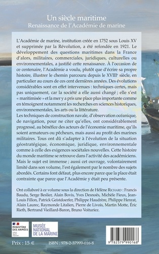 Un siècle maritime. Renaissance de l'Académie de marine, 1921-2021