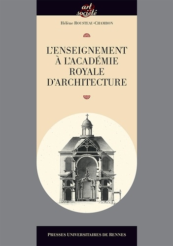 Hélène Rousteau-Chambon - L'enseignement à l'Académie royale d'architecture.