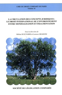 Hélène Ruiz Fabri et Lorenzo Gradoni - La circulation des concepts juridiques : le droit international de l'environnement entre mondialisation et fragmentation.