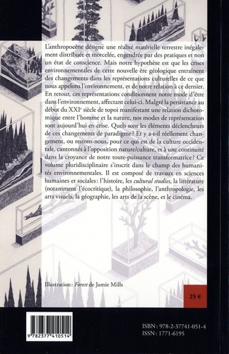 De la représentation de la crise à la crise de la représentation. Esthétique et politique de l'Anthropocène