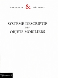 Hélène Verdier et  Collectif - Systeme Descriptif Des Objets Mobiliers.