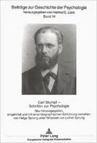 Carl Stumpf - Schriften zur Psychologie