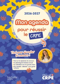 Mon agenda pour réussir le CRPE