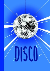 Carnet disco bleu