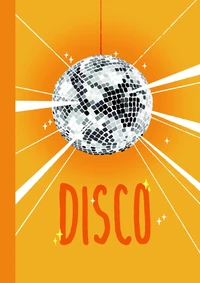 Carnet disco jaune
