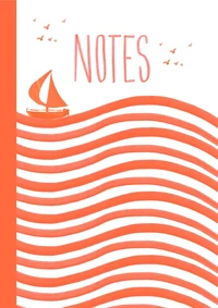 Carnet Marinière Orange