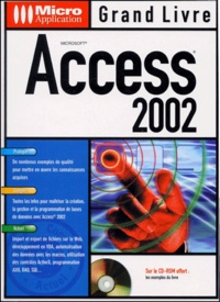 Helma Spona - Access 2002. Avec Cd-Rom.
