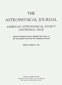 The Astrophysical Journal. American Astronomical Society Centennial Issue