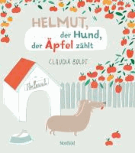 Helmut, der Hund, der Äpfel zählt.
