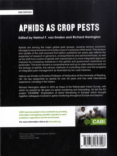 Aphids as Crop Pests 2nd edition