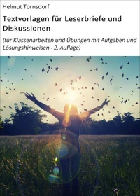 Textvorlagen für Leserbriefe und Diskussionen