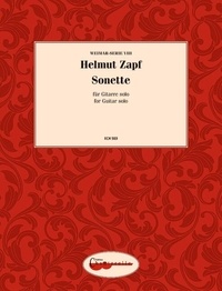 Helmut Zapf - Weimar-Serie  : Sonette - VIII. guitar..