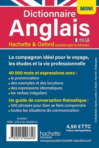 Mini Dictionnaire Anglais Hachette & Oxford. Français-anglais, anglais-français