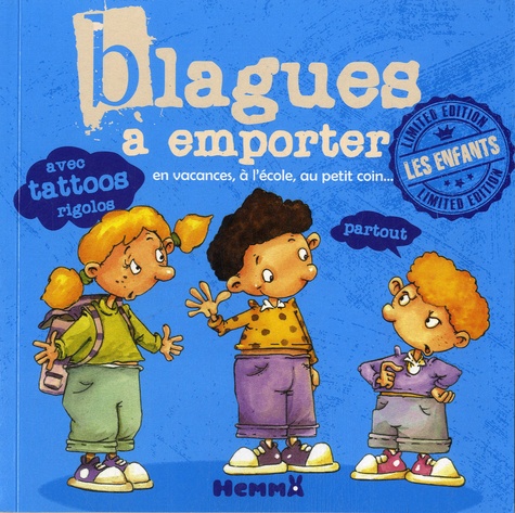  Hemma - Blagues à emporter pour les enfants à partir de 7 ans - Tome 2.