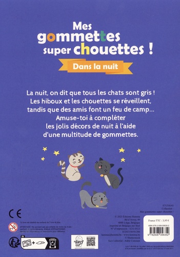 Mes gommettes super chouettes ! - Vive Noël ! - Livre de décors à