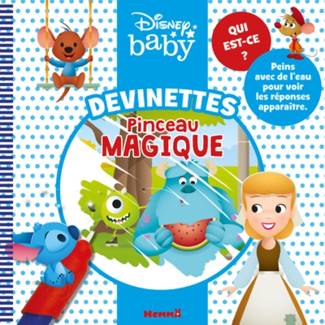 Devinettes pinceau magique (Bob et Sully au centre). Avec un pinceau