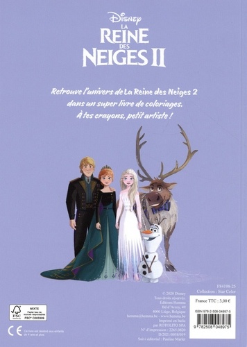 Disney La Reine des Neiges II. Elsa sur cheval