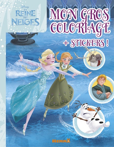  Hemma - Disney La Reine des Neiges - Mon gros coloriage + stickers !.